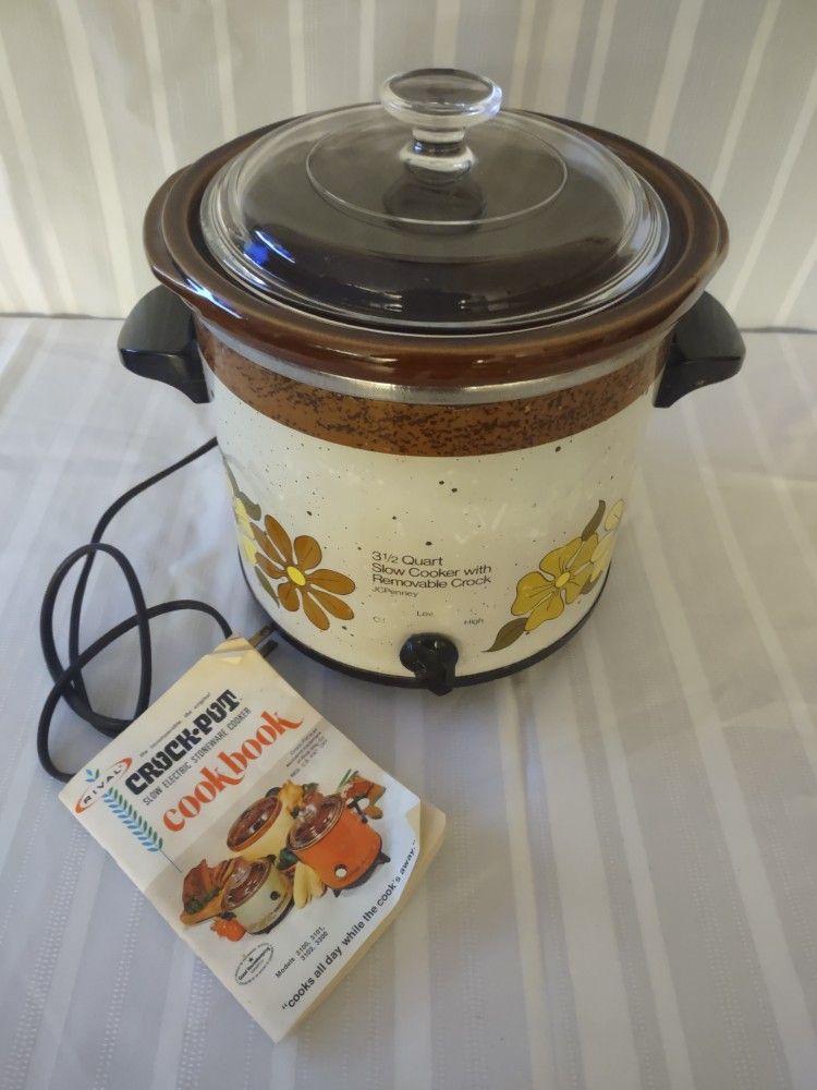 1974 Vintage JCpenney Rival Crock-Pot