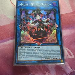Maliss <Q> Red Ransom | 1st Edition | Yugioh Cards | CRBR 