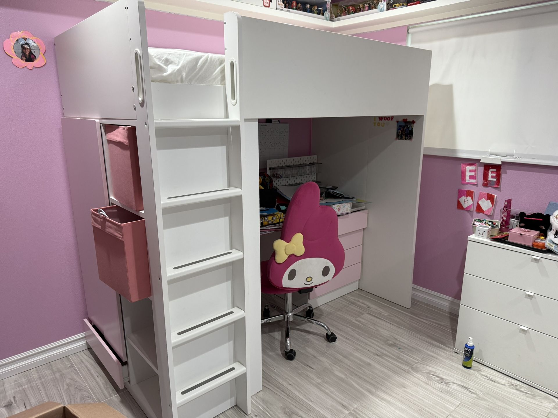Loft Bed With Desk IKEA 