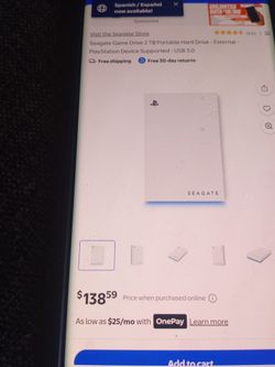 Seagate 2 Tb Para PlayStation 4 O 5 En Buenas Condiciones Trabajando Bien Con Su Cargador 