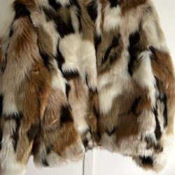 Rabbit Fur Jacket Lanshifei