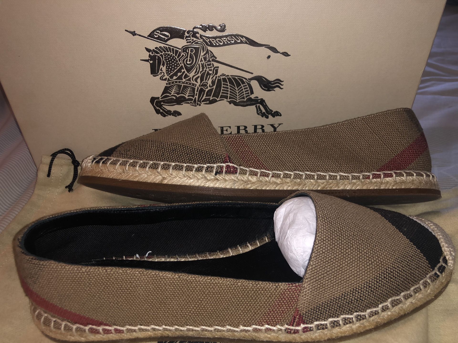 Burberry espadrilles