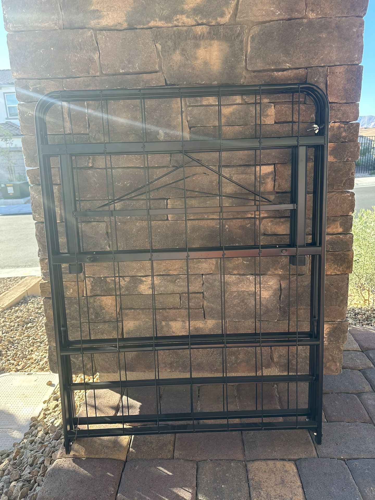 Collapsible Queen Bed Frame