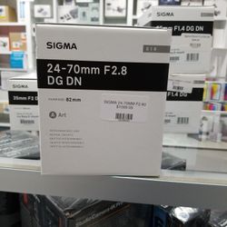Sigma 24-70mm F2.8 DG DN ☆ 4 Year Sigma Warranty ☆