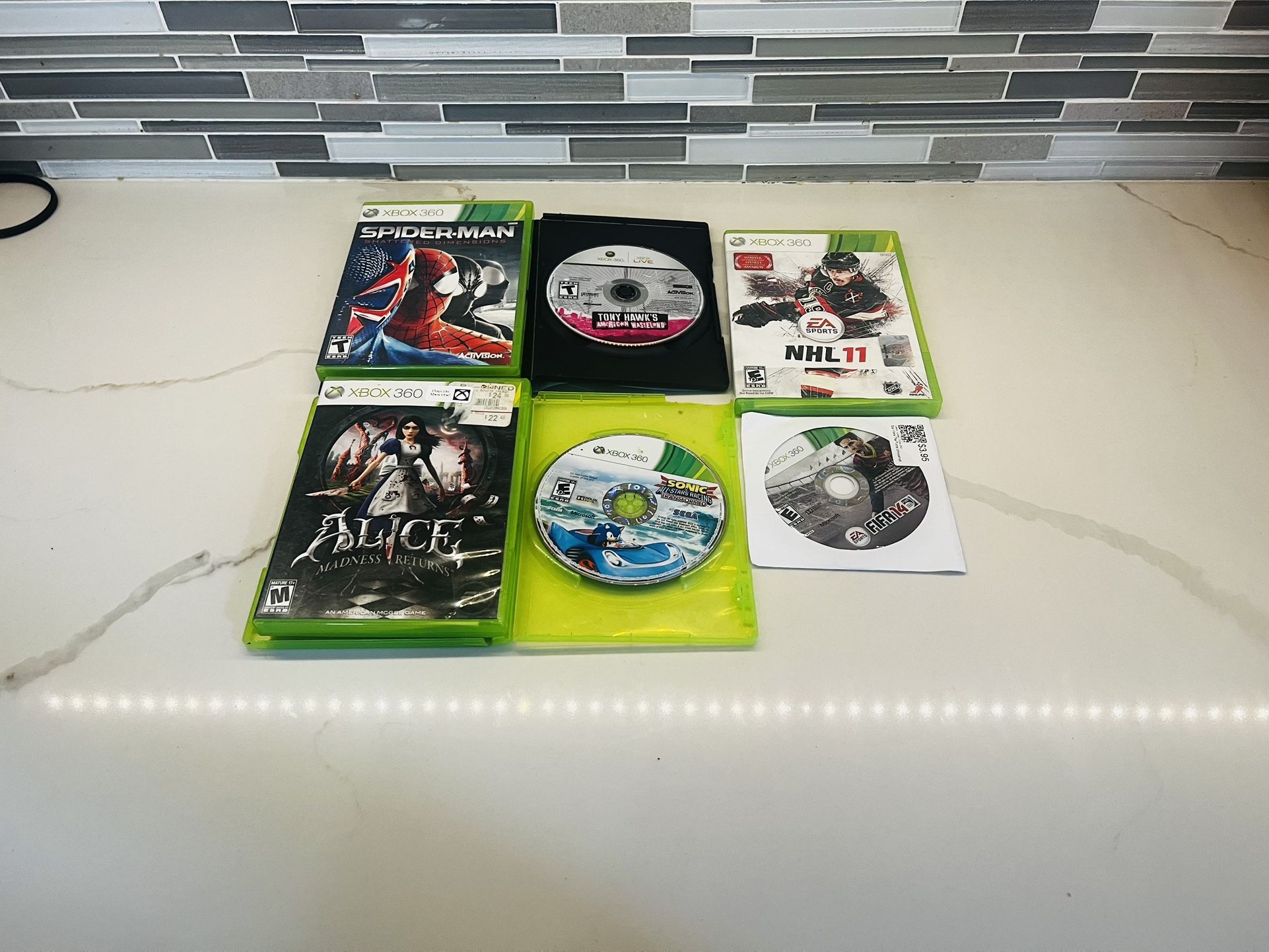 Xbox 360 Game Lot