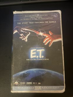 et clamshell vhs 1996