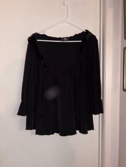 Black stylish blouse