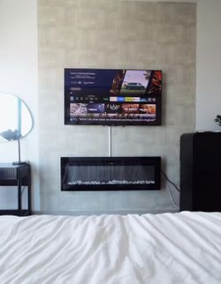 55 Inch Electric Fireplace for sale!