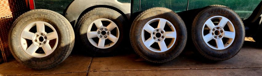 Wheels with tires