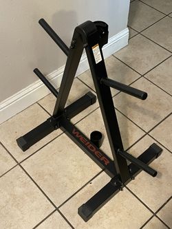 Weider discount barbell rack