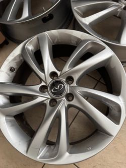 Infiniti Silver Alloy Wheels Set of 4