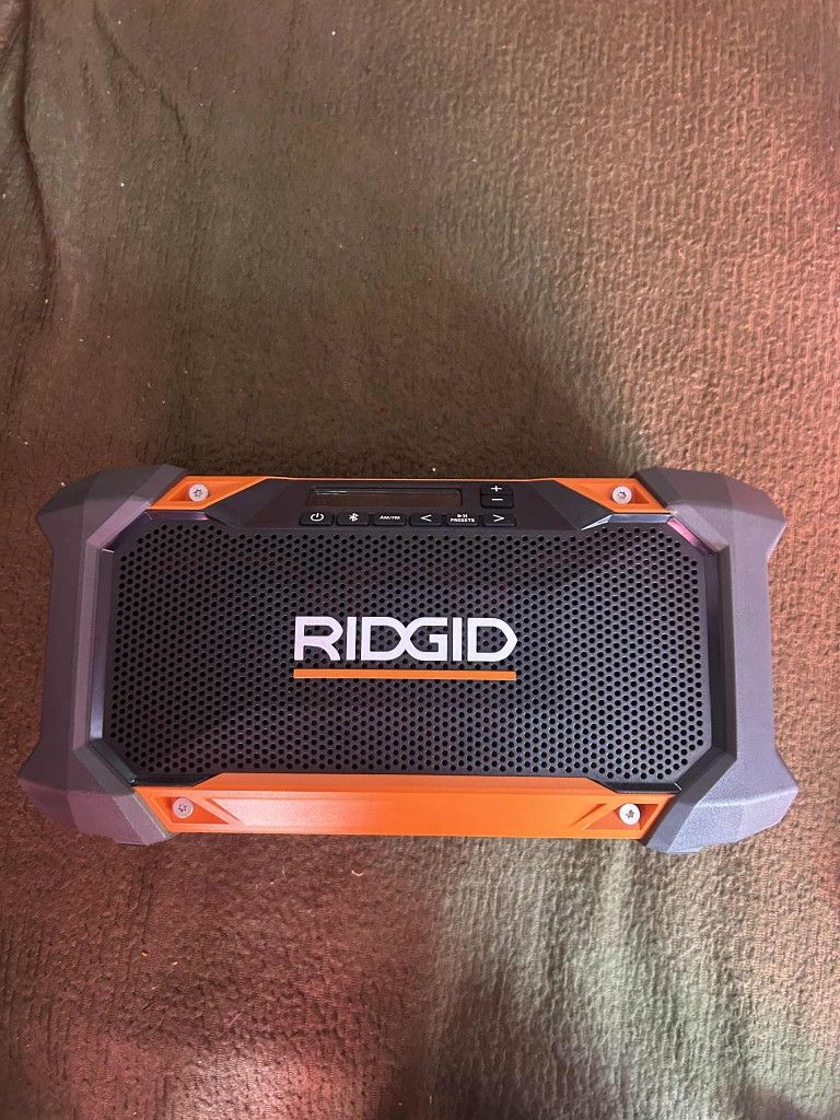Ridgid Speaker Bluetooth Plug In