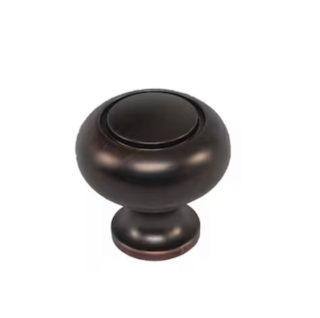 NEW Age Bronze, Round Traditional Cabinet Knobs, 22 Pieces