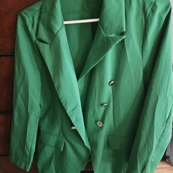 Green Blazer
