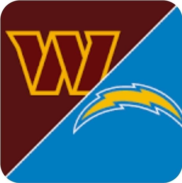 Chargers vs. Commanders 10/5 $45ea