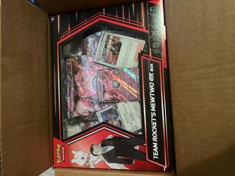 Pokemon Team Rocket’s Mewtwo Ex Box