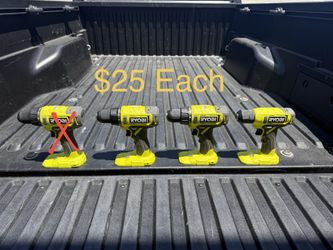 NEW RYOBI ONE+ 18V Cordless 1/2 in. Drill/Driver (Tool Only) **$25 Each**