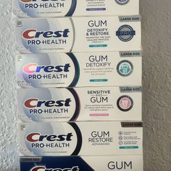 Crest Toothpaste $3.50 Each New 
