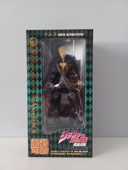 Giorno Giovanna Super Action Statue Ver Black Jojo's Bizarre Adventure 