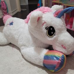 GIANT Stuffed Animal Unicorn Plush