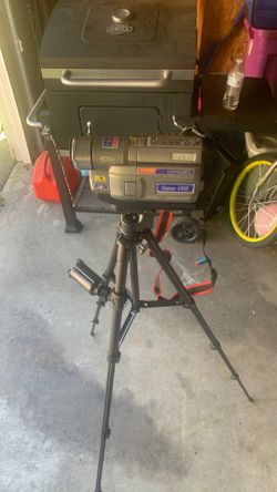 JVC  Compact VHS.  Worked great.