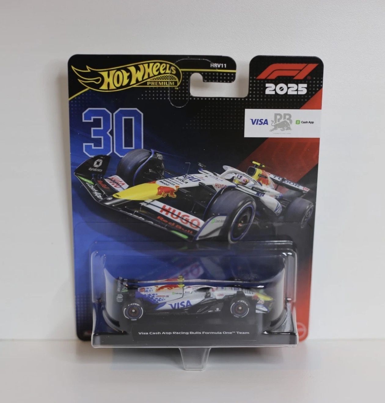 Hot Wheels F1 2025 Complete Set of 5;McLaren,Racing Bull,Merc,MoneyGram NEW Seal