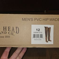 Redhead Fishing Hunting Hip Waders Size 12