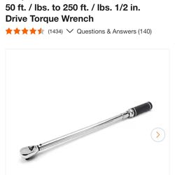 Husky Torque Wrench