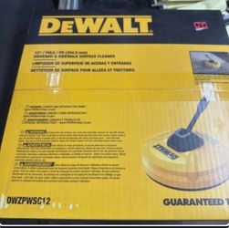 DeWalt 12" Driveway & Sidewalk Surface Cleaner