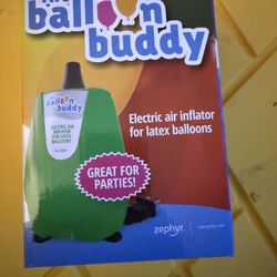 Electric Air Inflator For A Latex Balloon