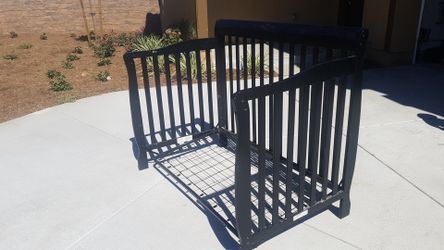 Furniture, Crib and mattress