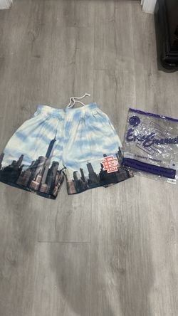 Eric Emanuel NYC Skyline Mesh Shorts