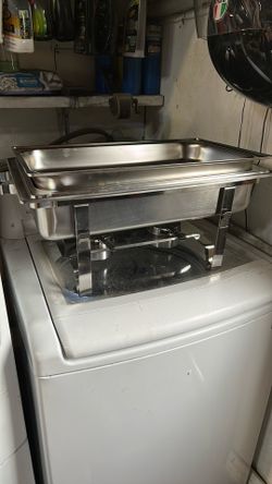 Good Tray With The Gas Warmers Underneath