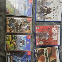 PS5 and Nintendo Switch Games: Prices In Description
