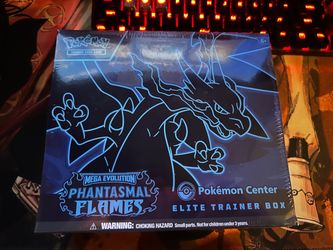 Phantasmal flames Pokemon center etb