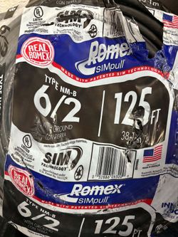 New romex wire 6/2