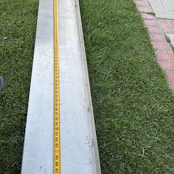 Stainless nsf shelf 5ft 9 inches long by 1ft deep