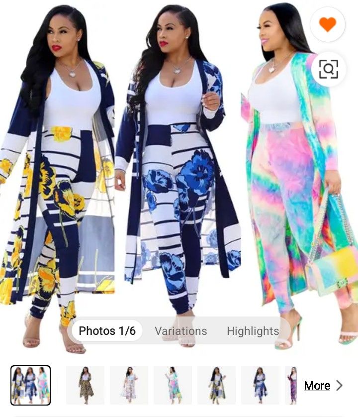 Two Piece Legging Robe Set