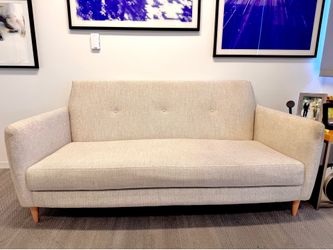 Modern Fabric Sofa (68”)