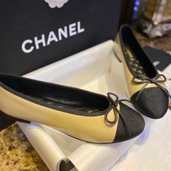 Chanel ballet flats