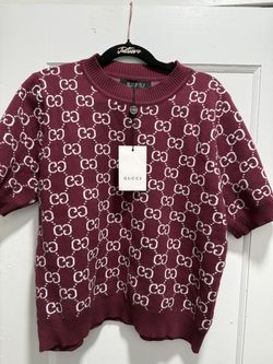 GG cotton crewneck top
