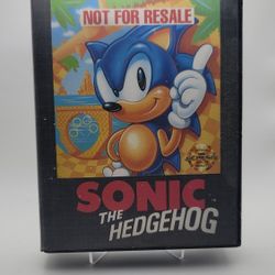 Sega Genesis Sonic The Hedgehog 