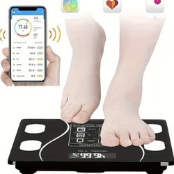 Smart Digital Led Scale Measures Body Fat Weight 