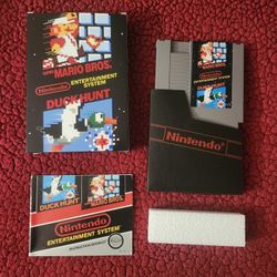 Super Mario Bros /Duck NES CIB Game