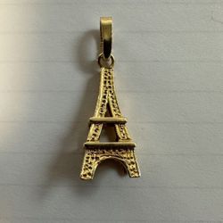 18K Eiffel Tower Charm 