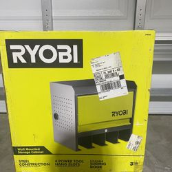 Brand new Ryobi wall mounted storage cabinet