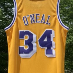 Lakers Shaq Shaquille O'Neal stitched Jersey

Brand new with tags! Never used. Never worn