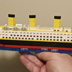 Off-brand Lego Titanic, Assembled, ~1800 Pieces