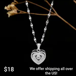 Stainless Steel Heart Necklace