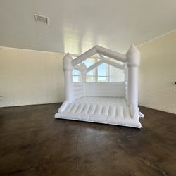 White Bounce House